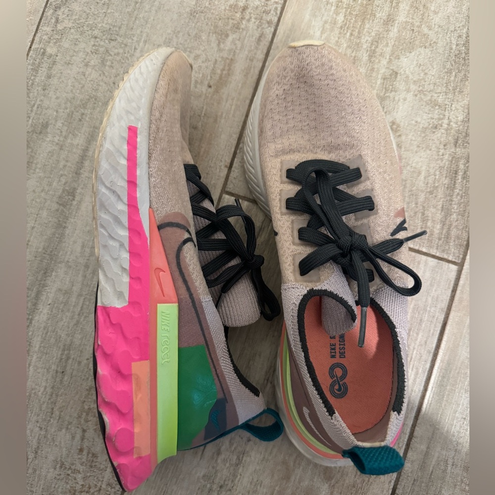 Nike Womens React Infinity Run Fk Premium Running Shoes size 8.5